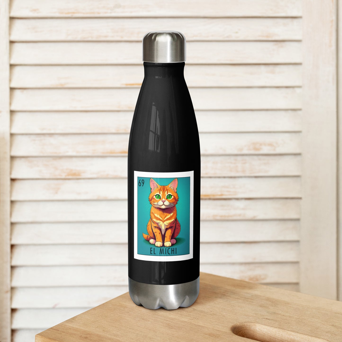 "El Michi" stainless steel water bottle