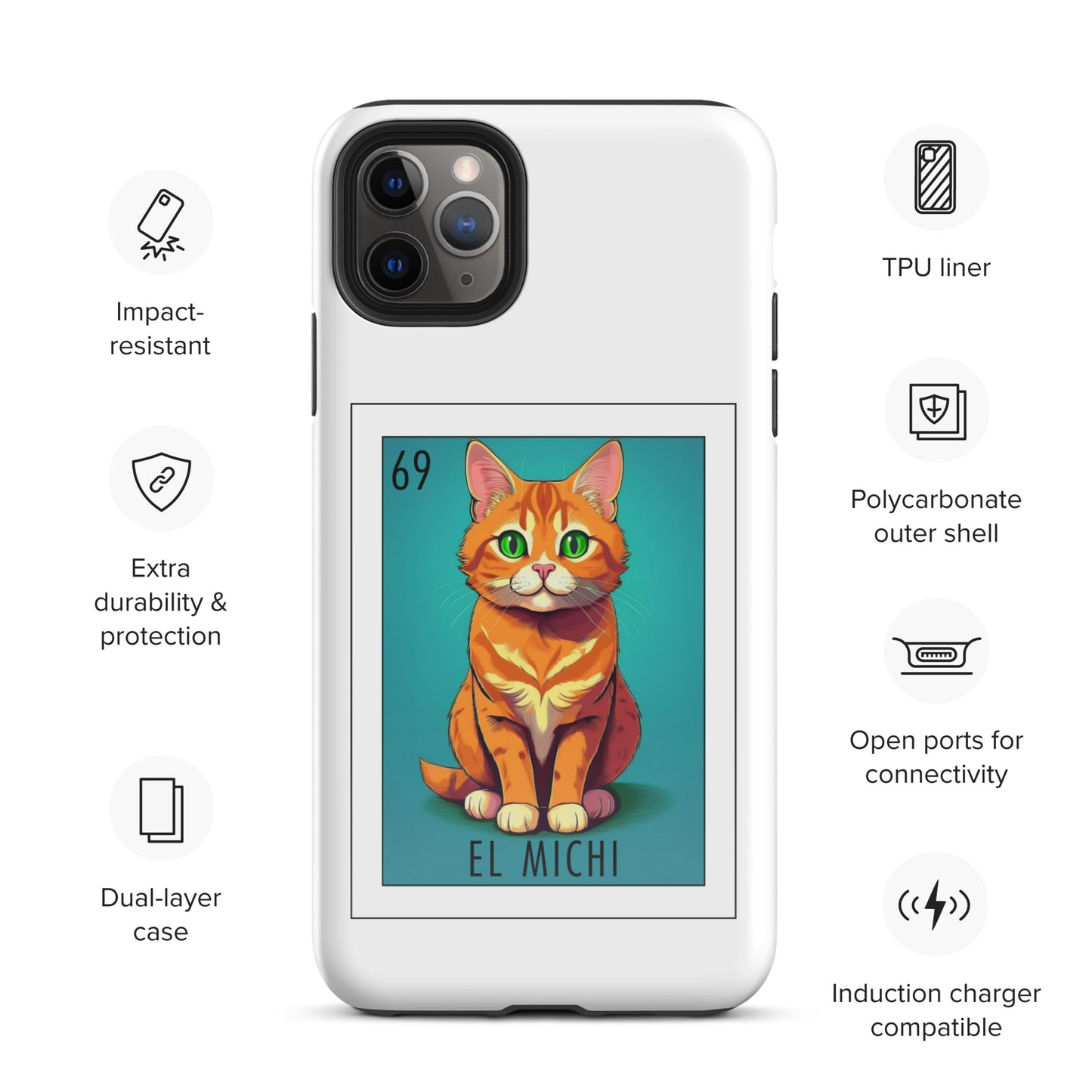 "El Michi" tough Case for iPhone®