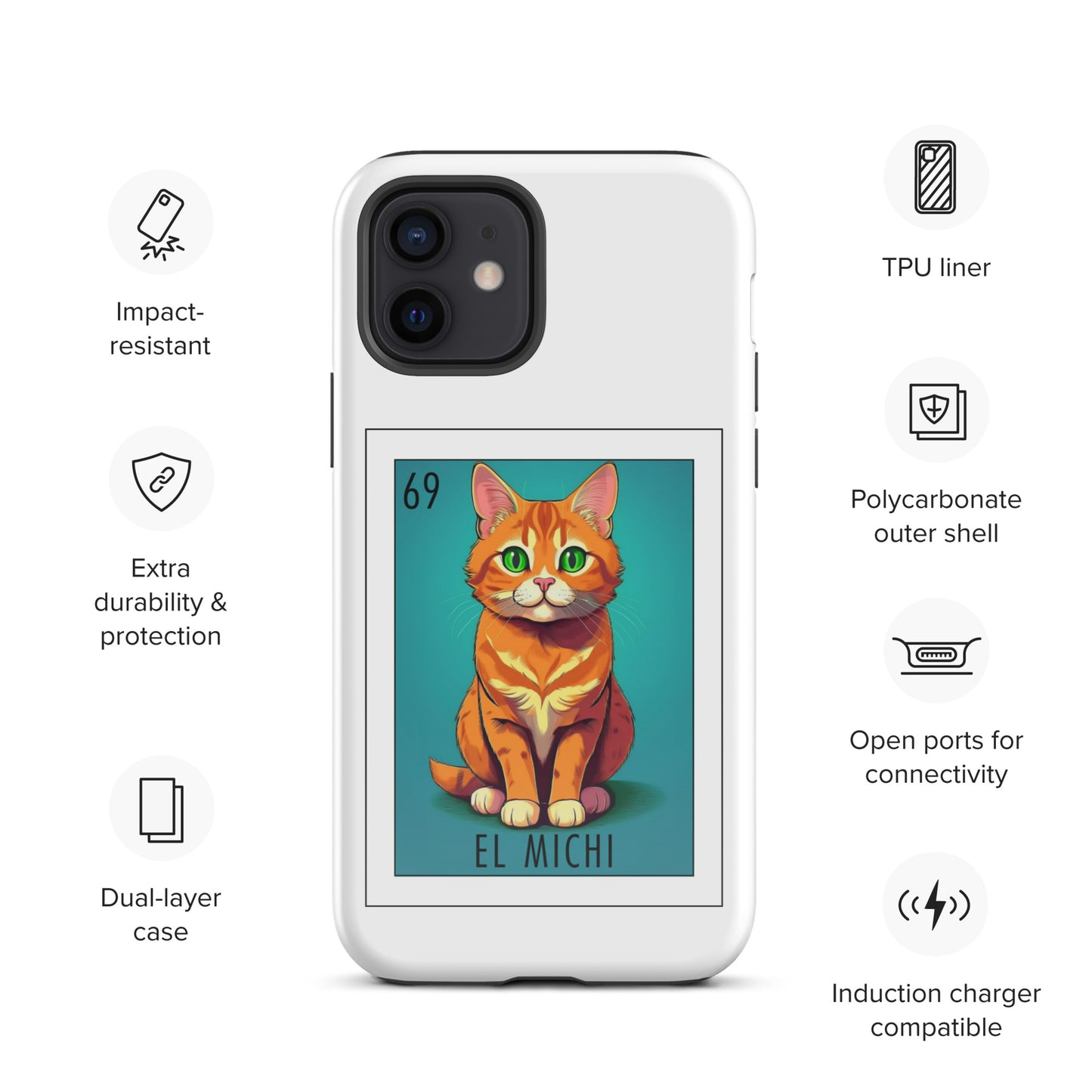 "El Michi" tough Case for iPhone®