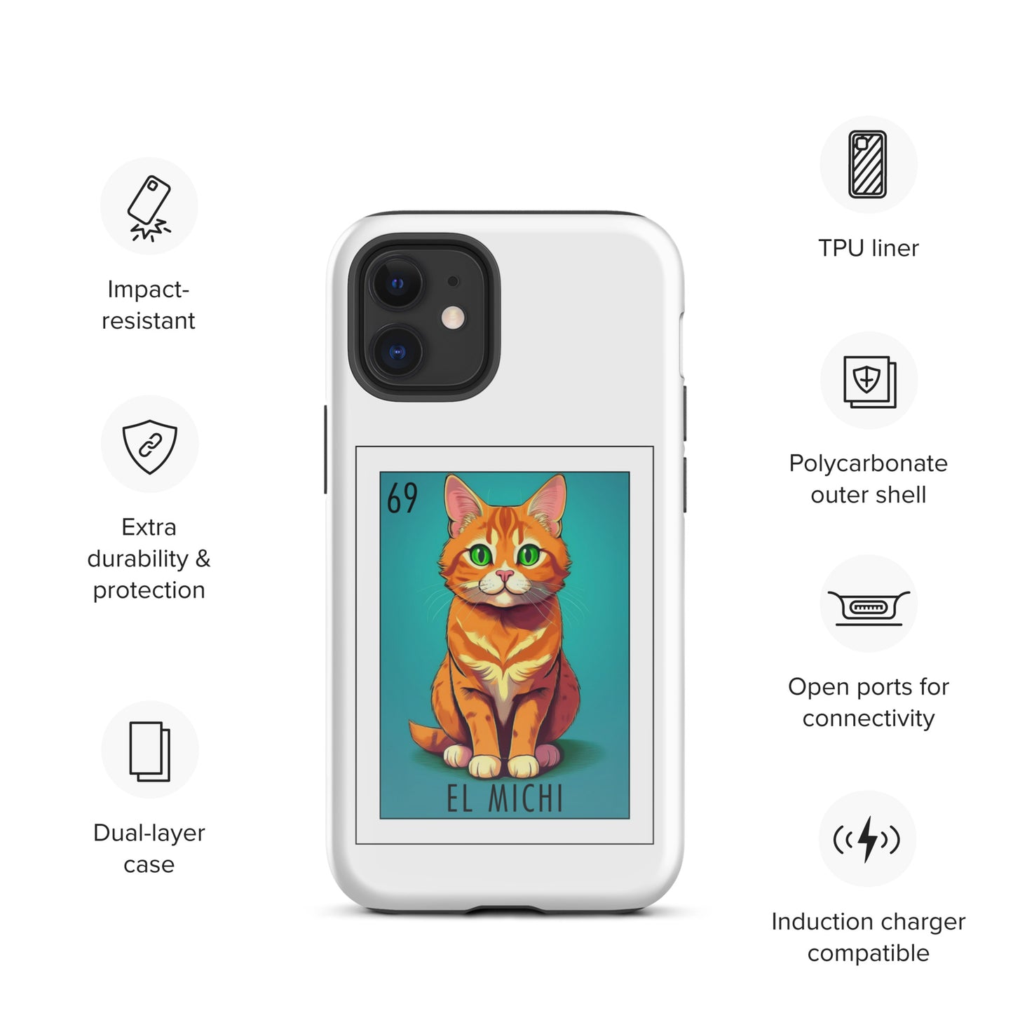 "El Michi" tough Case for iPhone®