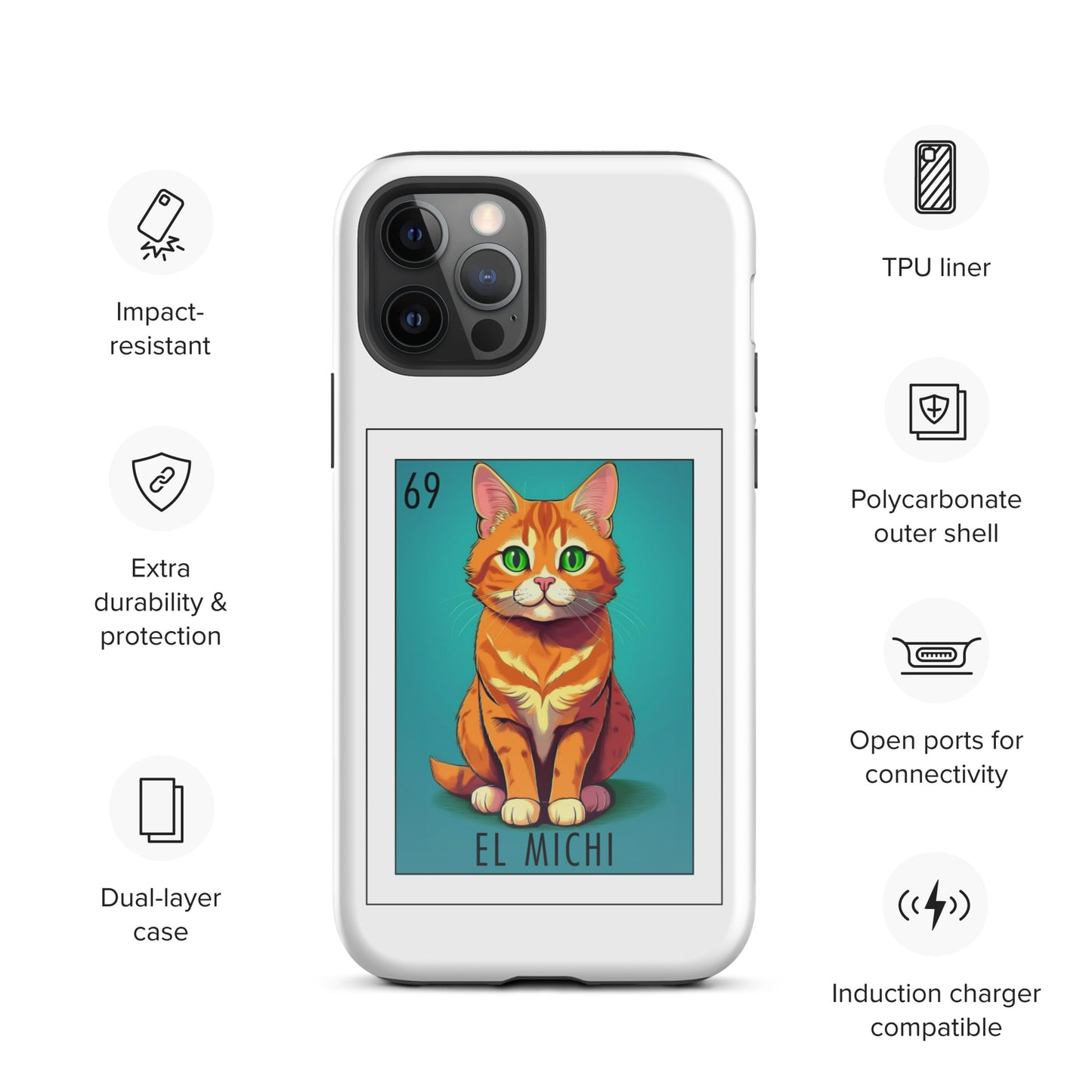 "El Michi" tough Case for iPhone®