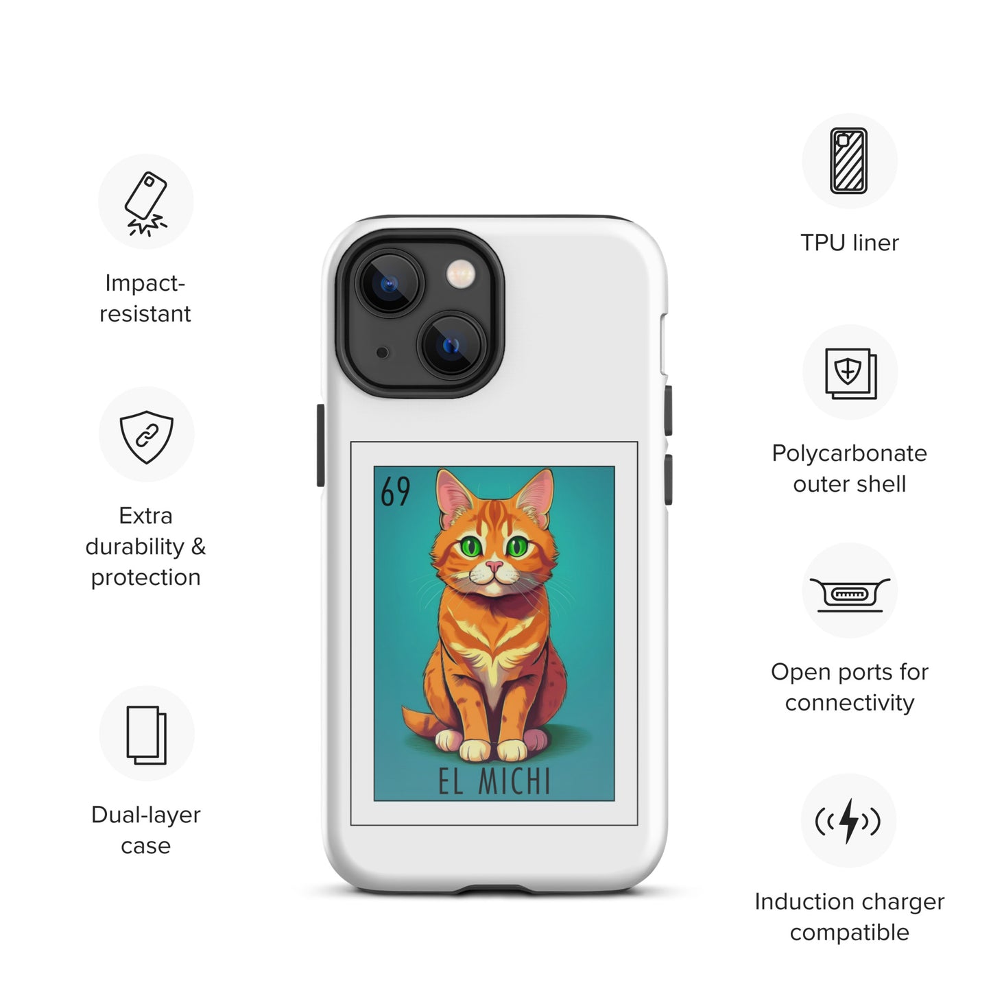 "El Michi" tough Case for iPhone®