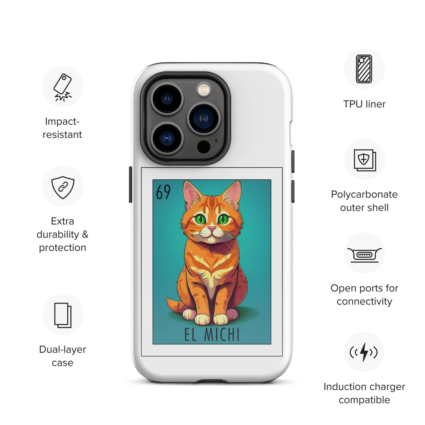 "El Michi" tough Case for iPhone®