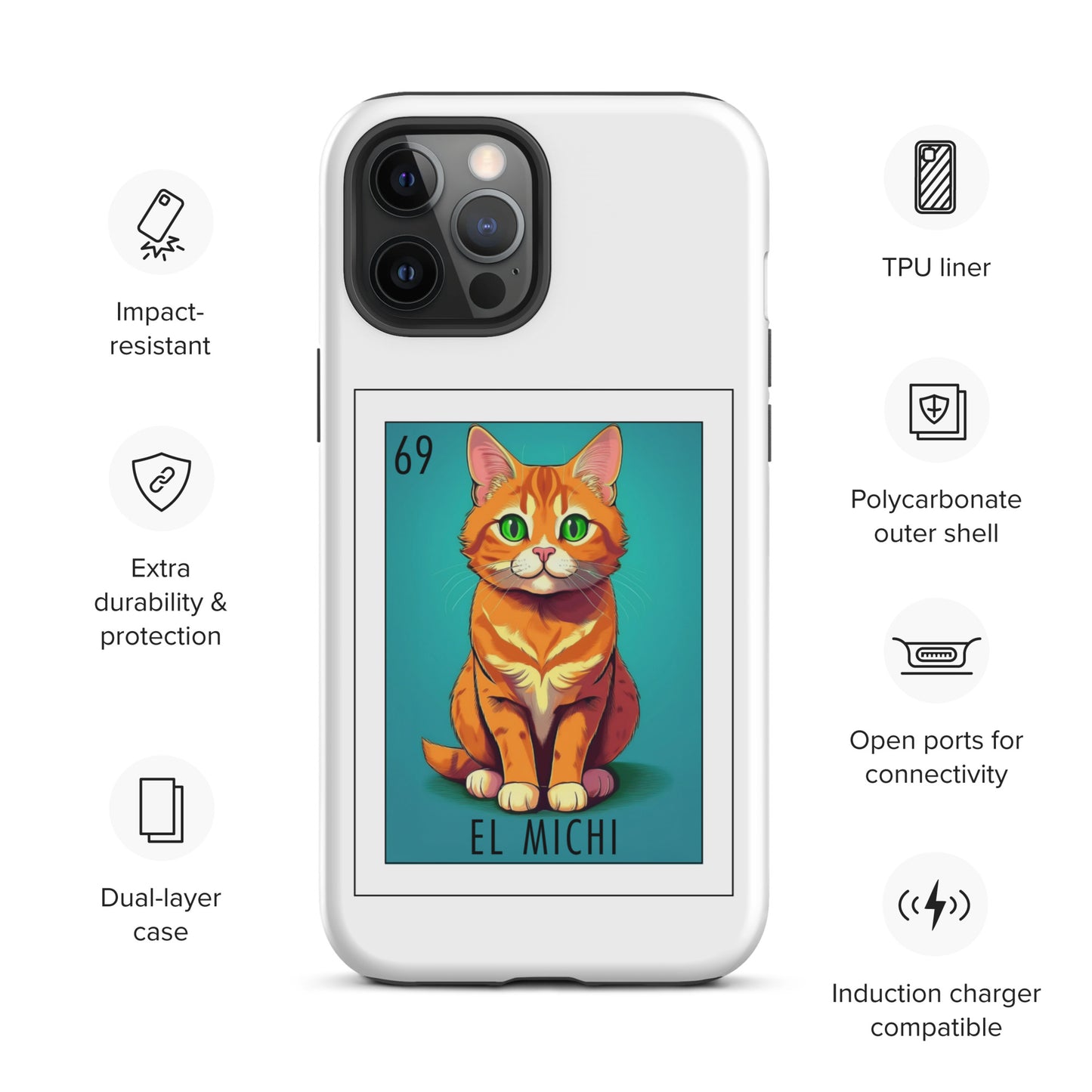 "El Michi" tough Case for iPhone®