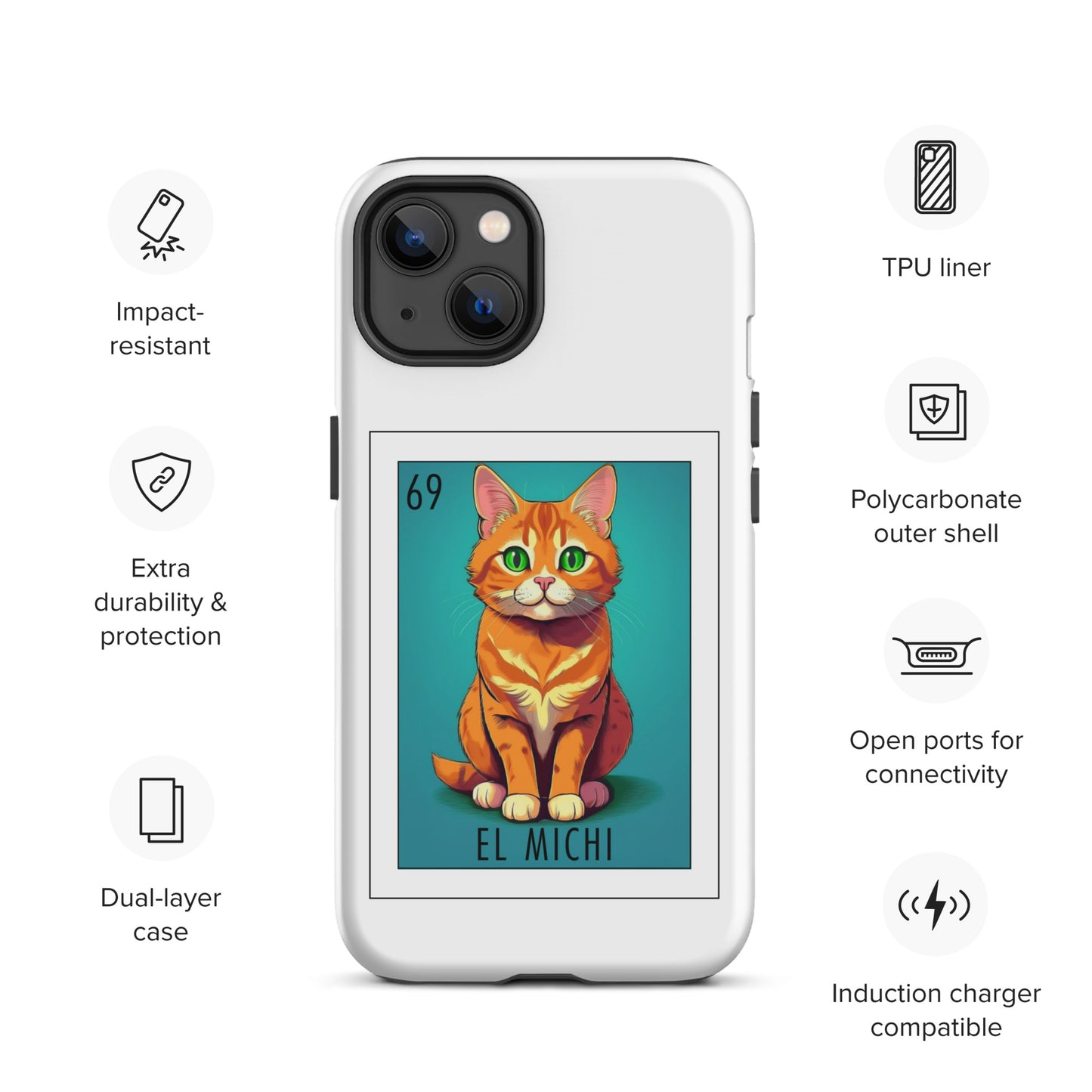 "El Michi" tough Case for iPhone®