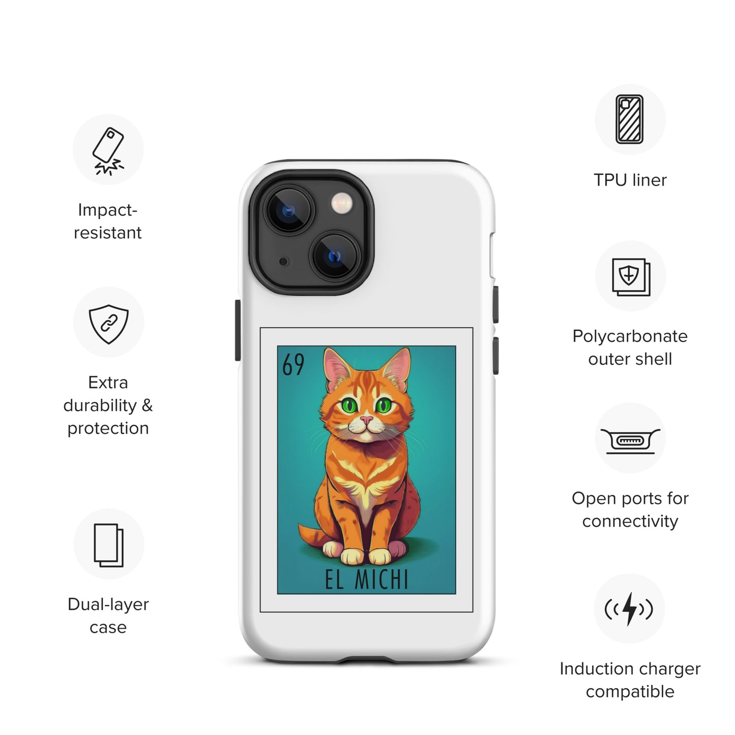 "El Michi" tough Case for iPhone®