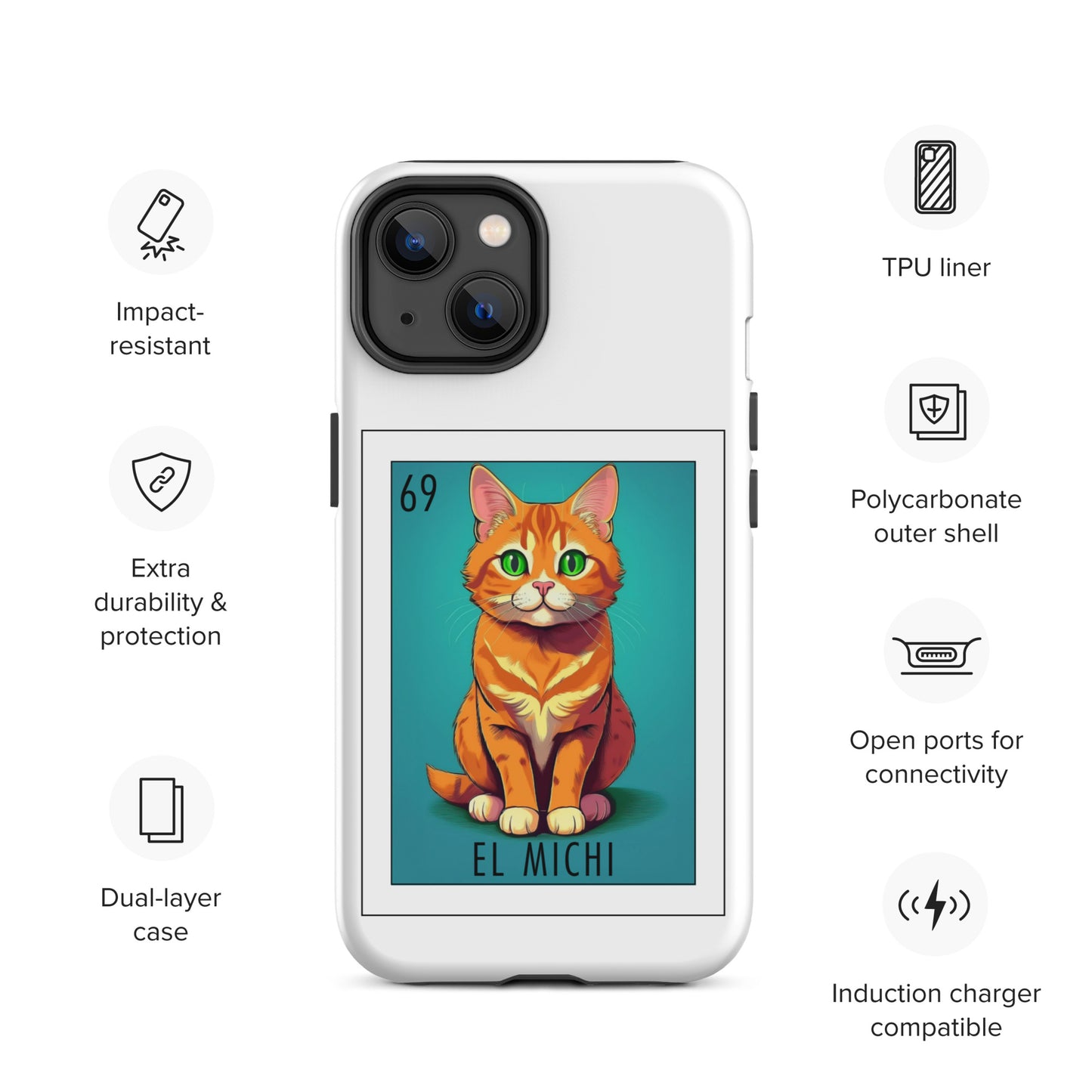 "El Michi" tough Case for iPhone®
