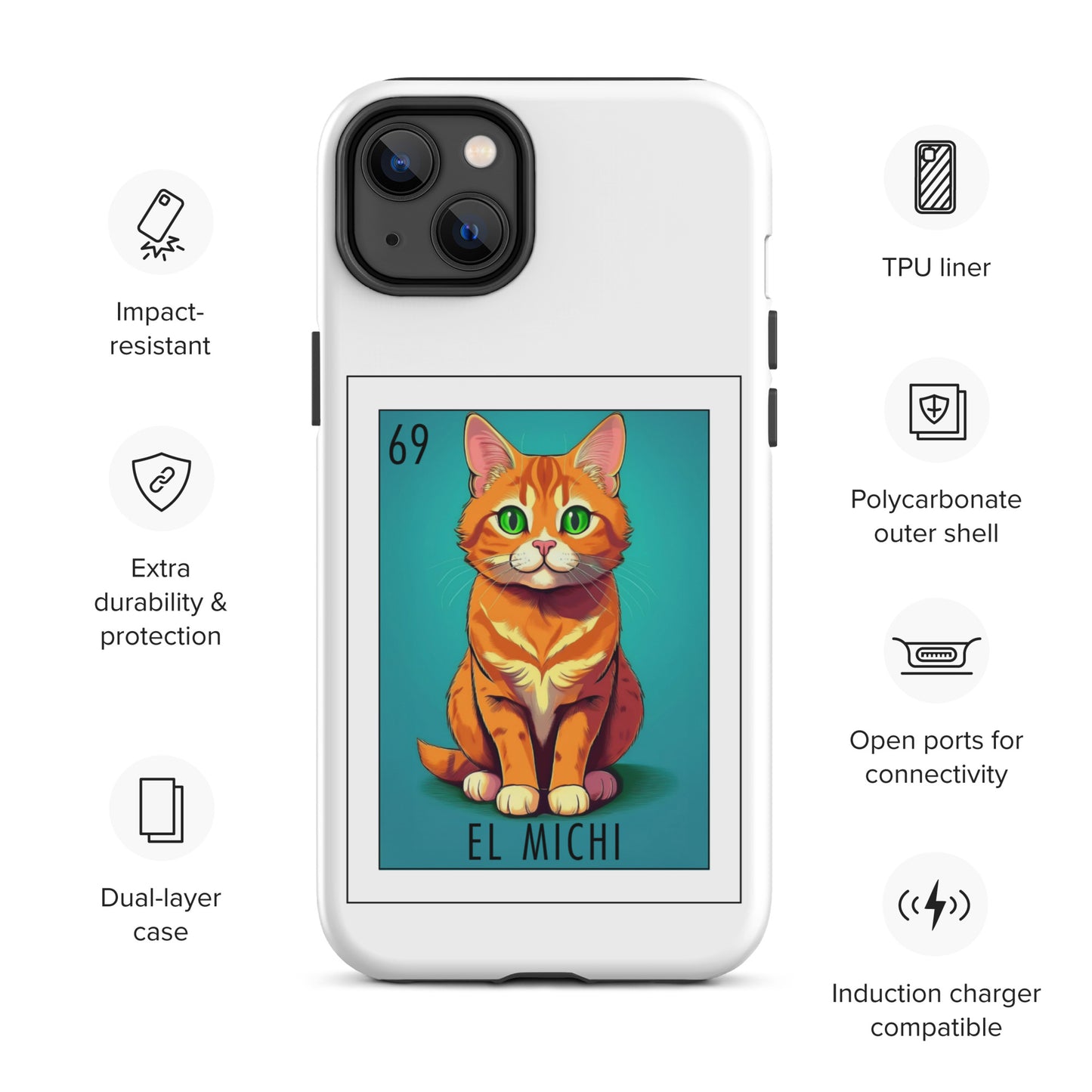 "El Michi" tough Case for iPhone®