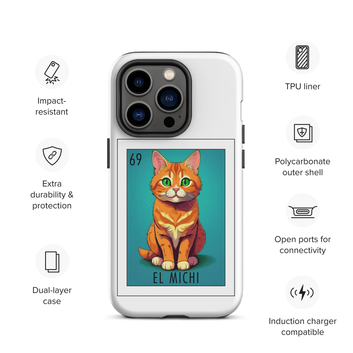"El Michi" tough Case for iPhone®