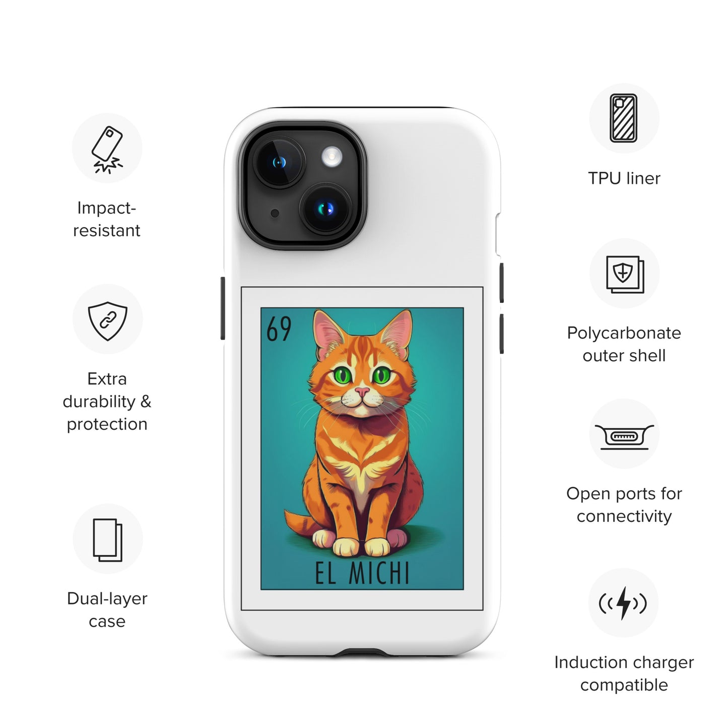 "El Michi" tough Case for iPhone®