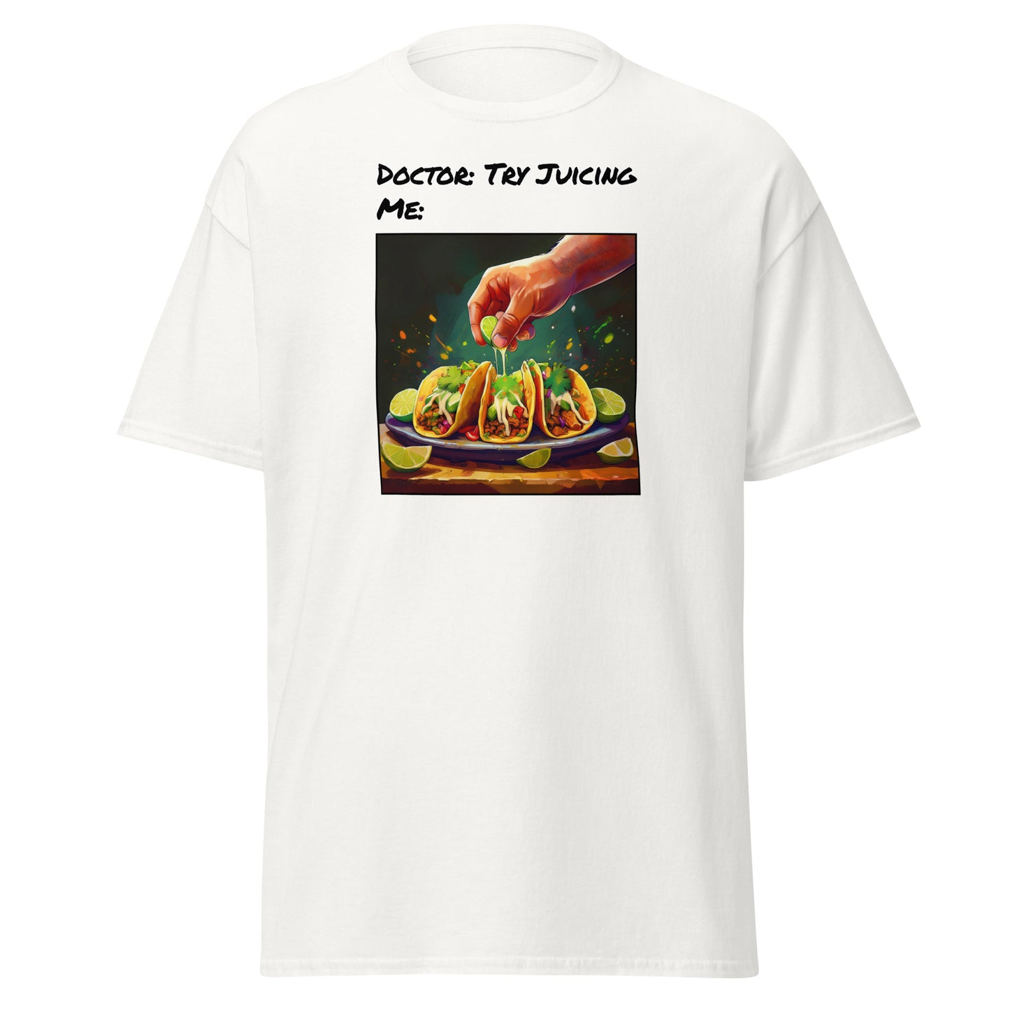 "Juicing" unisex classic tee