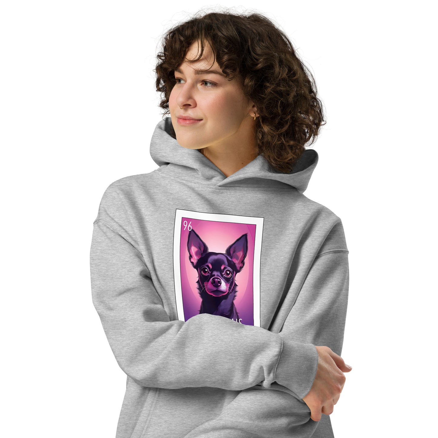 "El Firulais" unisex oversized hoodie