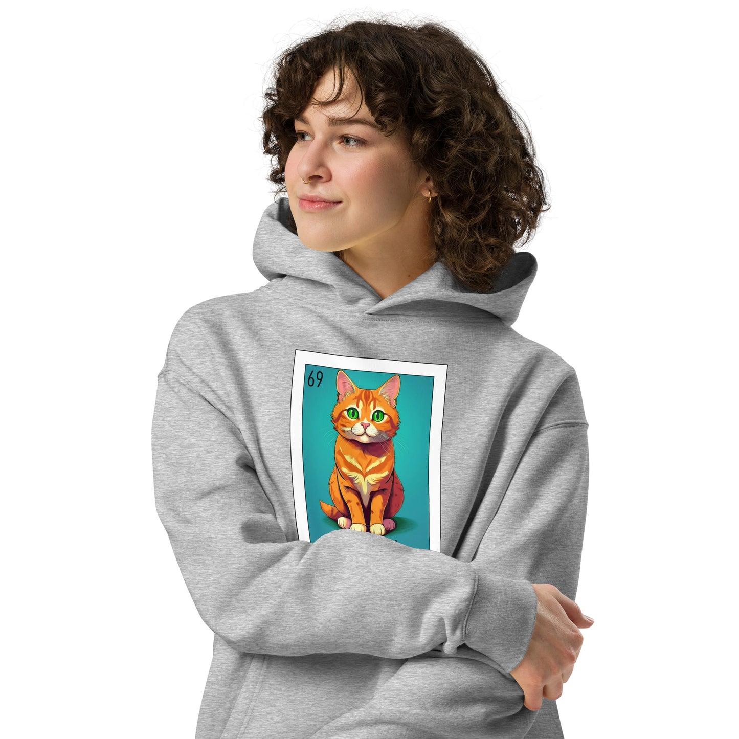 "El Michi" unisex oversized hoodie