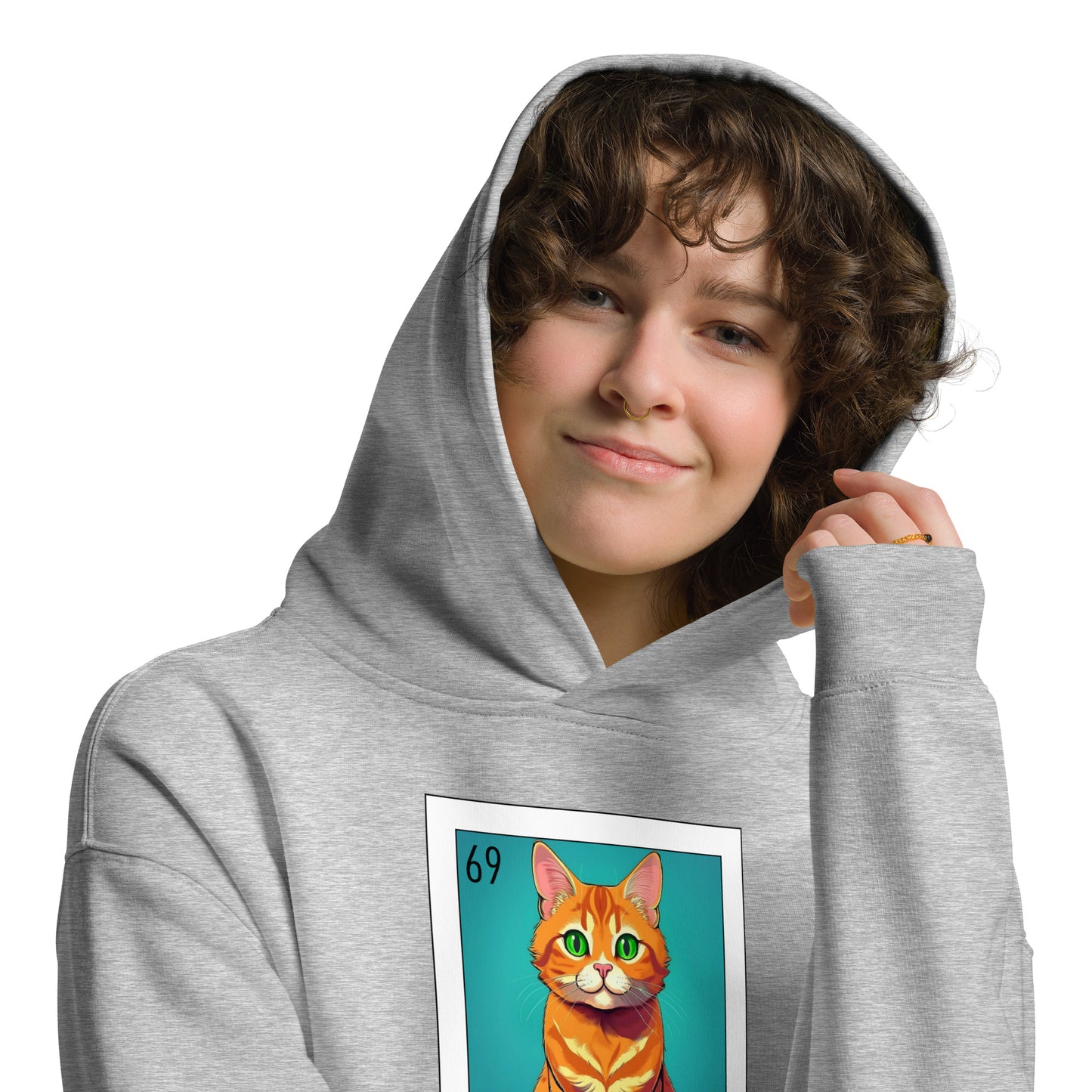 "El Michi" unisex oversized hoodie