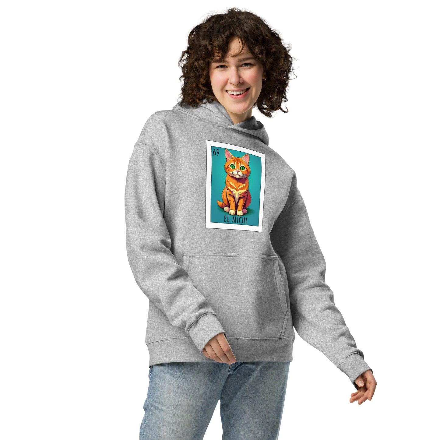 "El Michi" unisex oversized hoodie