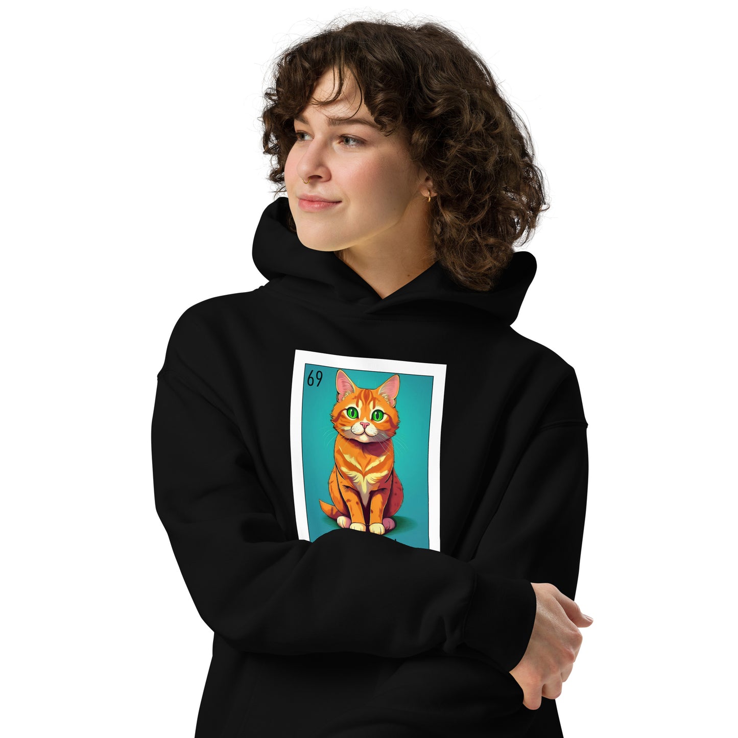 "El Michi" unisex oversized hoodie