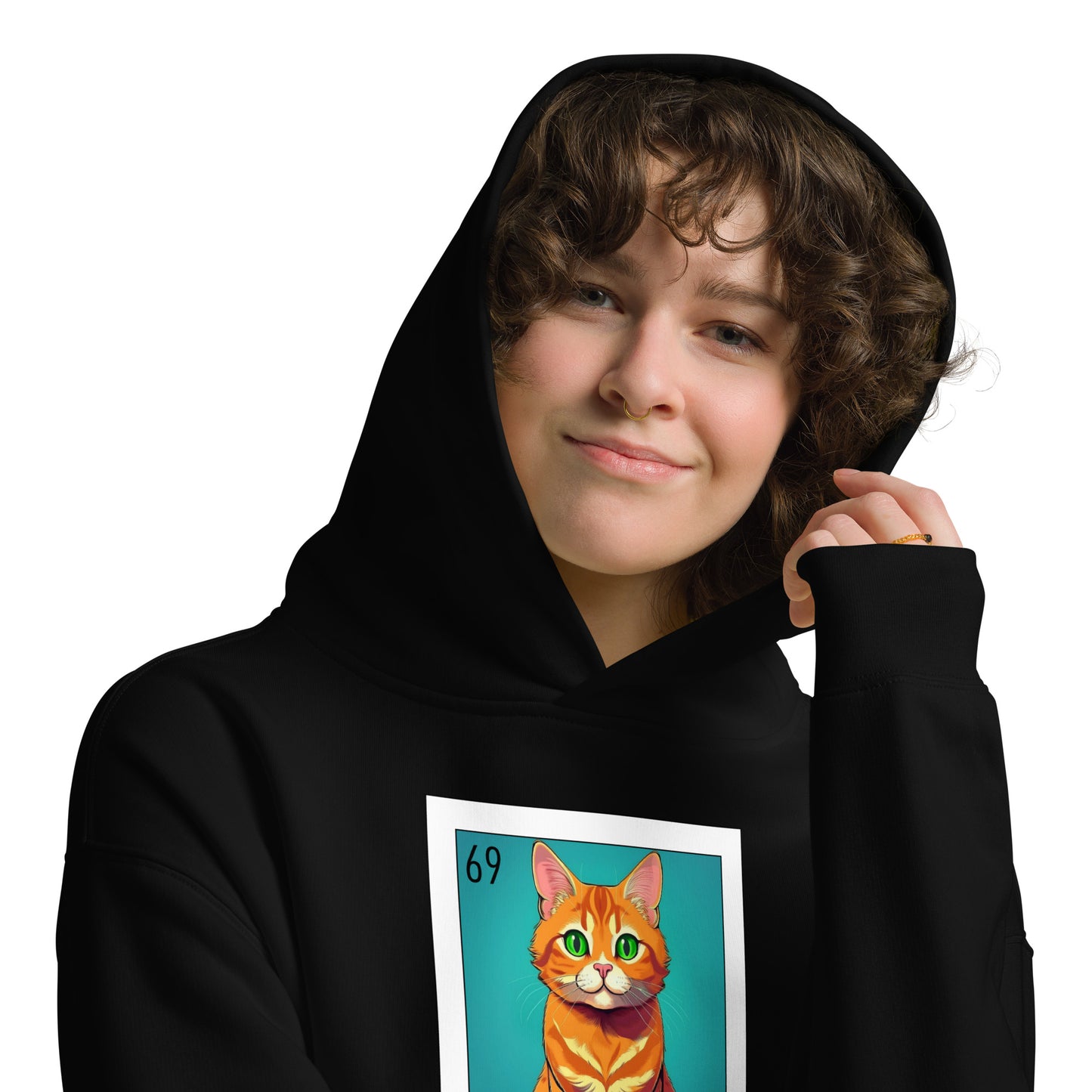 "El Michi" unisex oversized hoodie