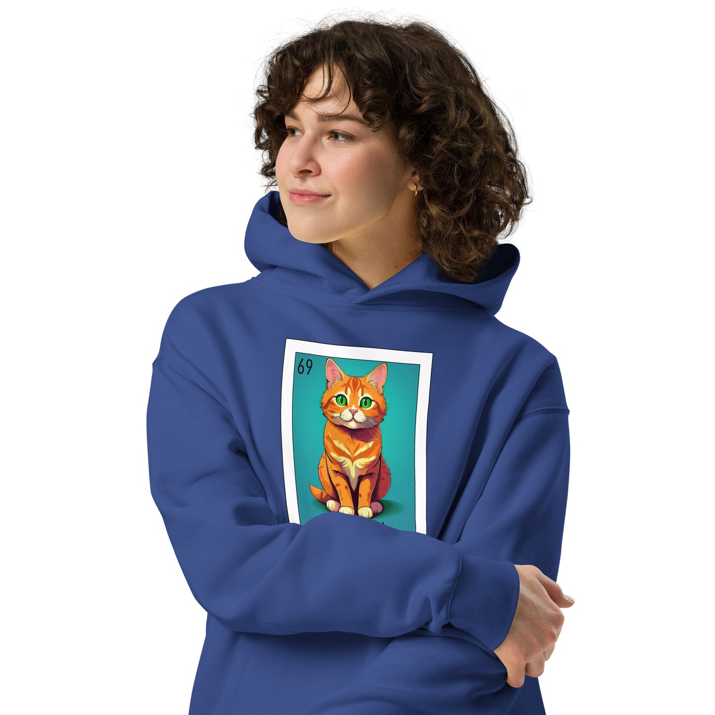 "El Michi" unisex oversized hoodie