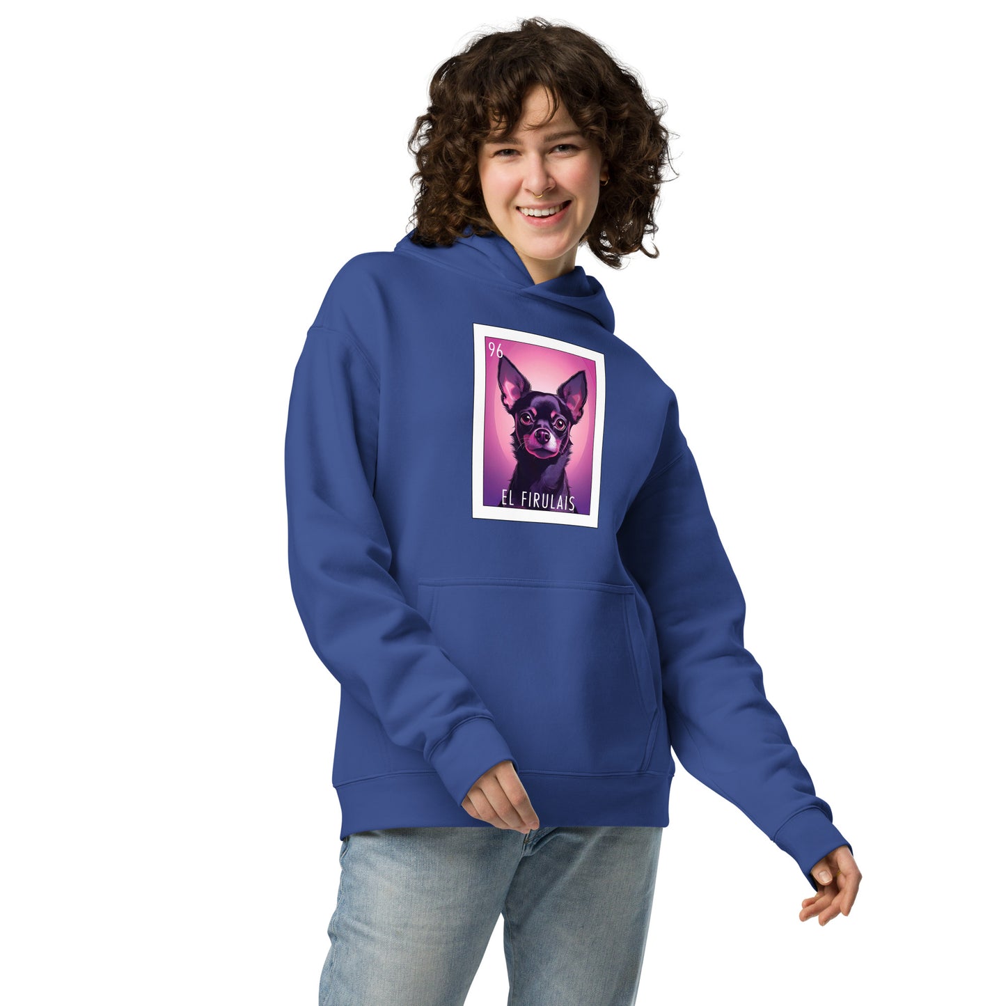 "El Firulais" unisex oversized hoodie