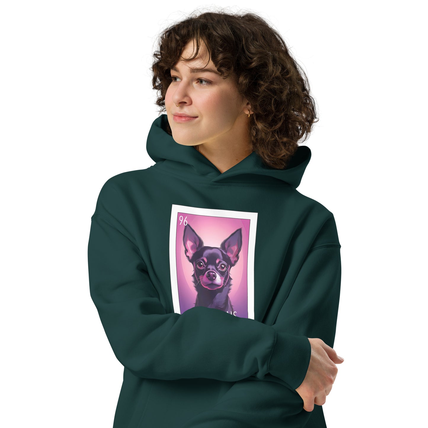 "El Firulais" unisex oversized hoodie