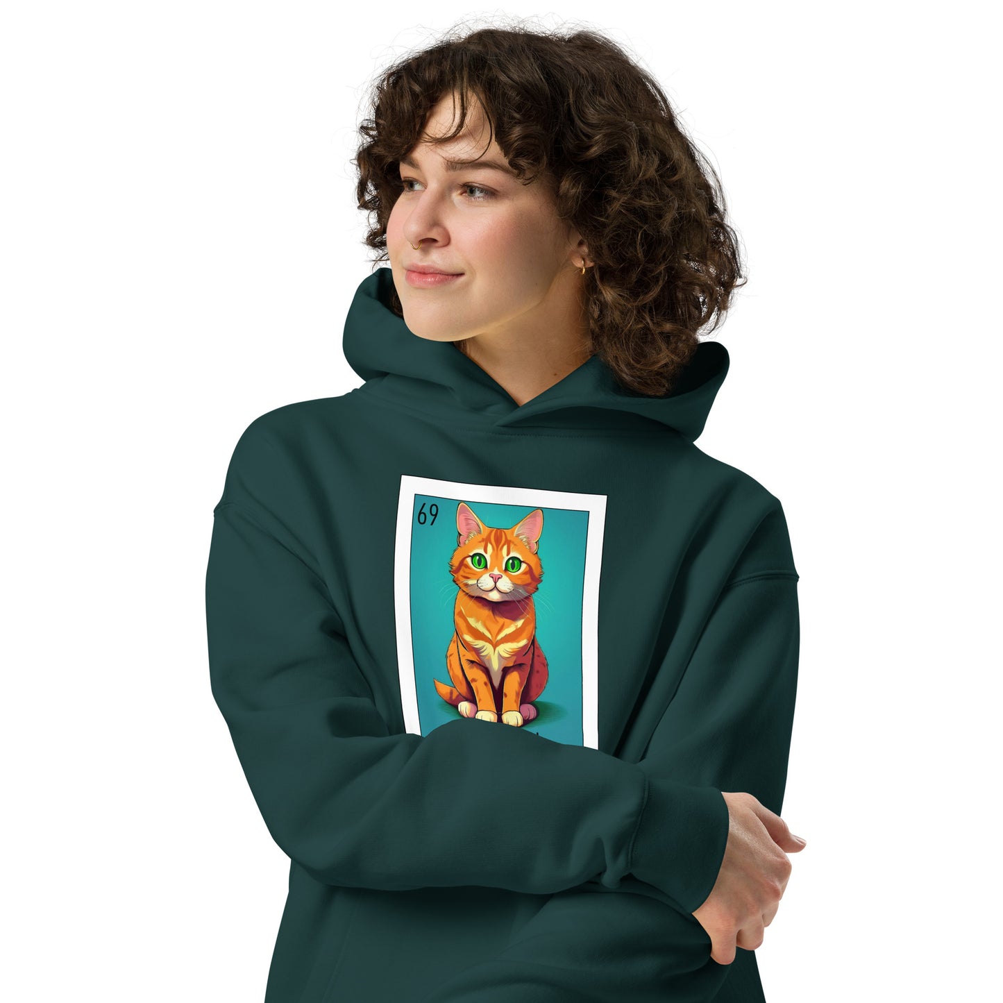 "El Michi" unisex oversized hoodie