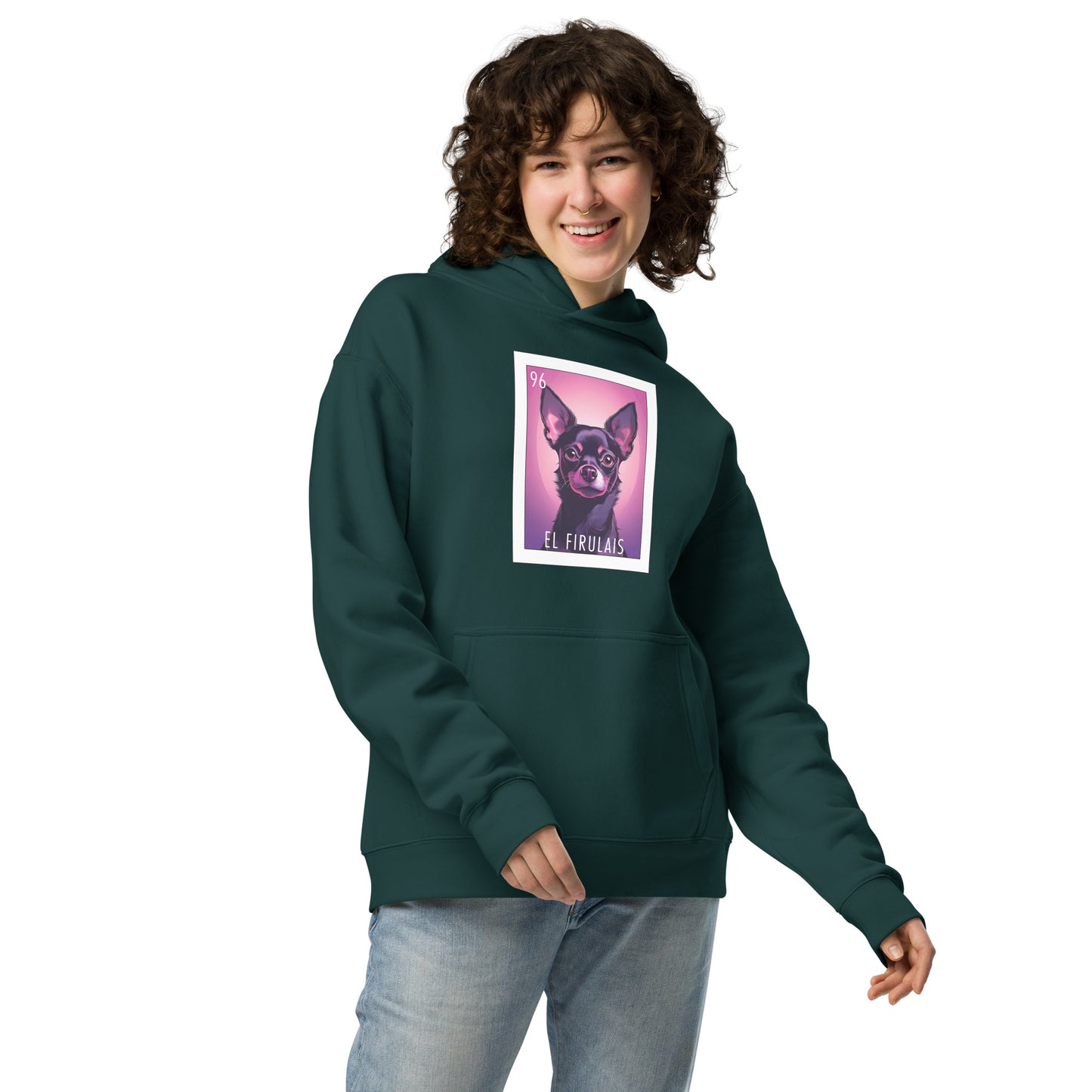 "El Firulais" unisex oversized hoodie