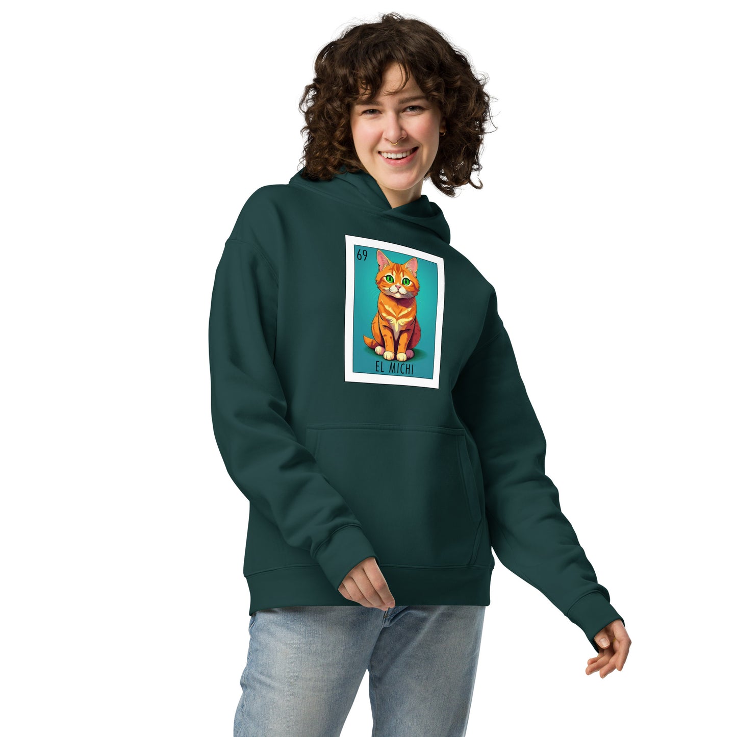 "El Michi" unisex oversized hoodie